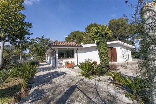 Magnifique villa de 4 chambres à vendre en Puglia, grande piscine et totalement submergée 