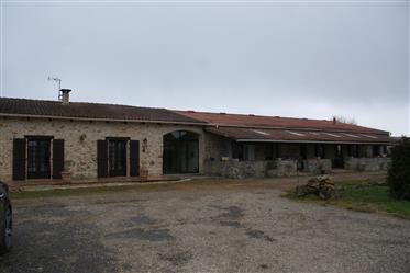 Former Farm Inn Including 3 Houses, An Old Restaurant, Outbuildings, Swimming Pools On 14 Ha Of Land
