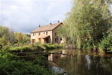 Charming mill with 2 ponds and mill canal