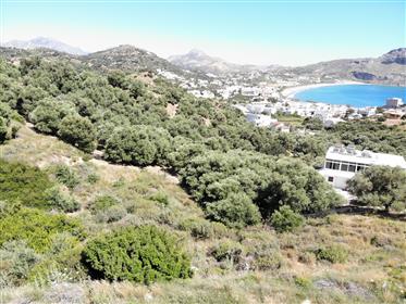 Parcela edificable en Plakias con vistas al mar