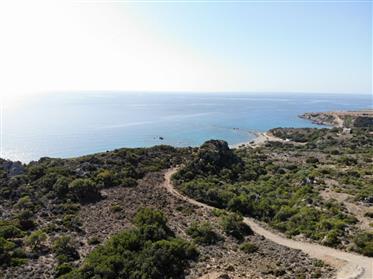 Large buildable plot with sea views in Rodakino