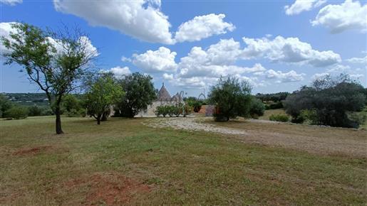 Beautiful complex of renovated trulli and lamie for sale