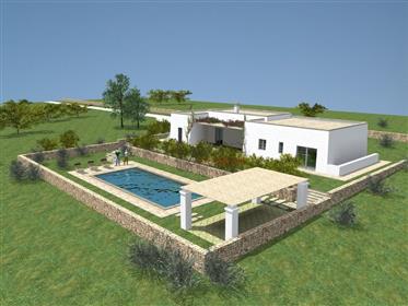 For sale in the countryside of Ostuni, panoramic land with a view of Cisternino