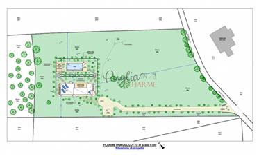 For sale in the countryside of Ostuni, panoramic land with a view of Cisternino