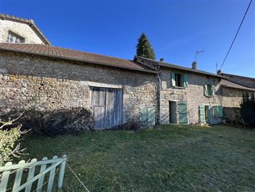 Attractive stone property, a house and barn attached