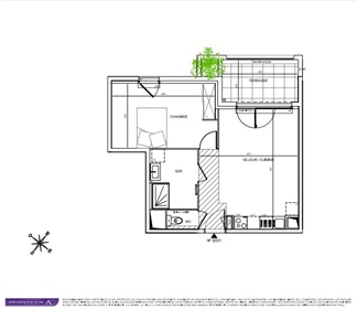 Lägenhet: 47 m²