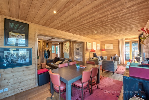 Mont d'Arbois, less than 250 metres from the start of the slopes and golf course, chalet t