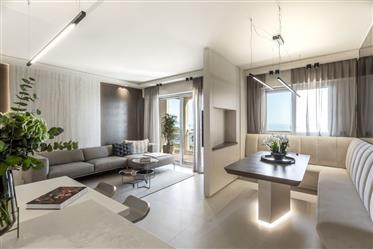 A newly renovated apartment offers a beautiful sea view and ...