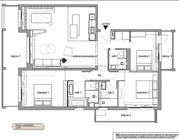 Wohnung: 110 m²