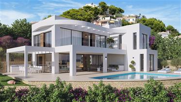 New Project Ibizastyle Villa In El Portet Of Moraira