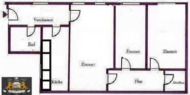 Vienna. For sale apartment in quiet center