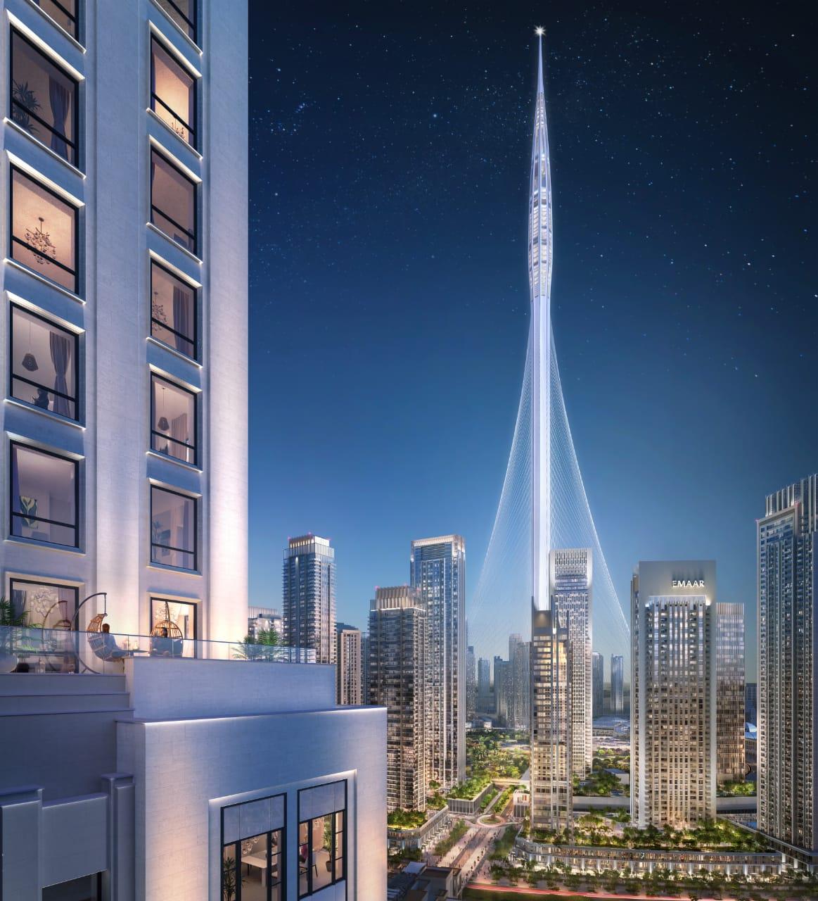 Buy your apartment next to the tallest tower in the world