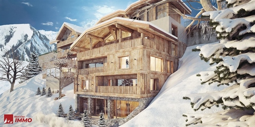 Chalé de luxo de 6 quartos com vista deslumbrante nas encostas, Centro Morzine