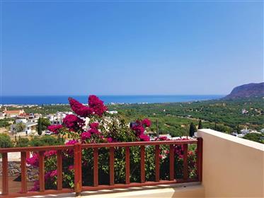 For sale 2-storey house of 85 sq.meters in Milatos, Crete. T...
