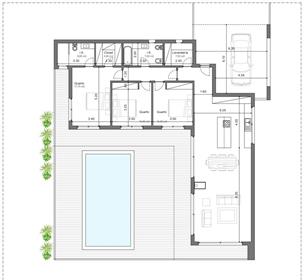 Nieuwbouw villa in Lagoa de Cão, Aljubarrota. 