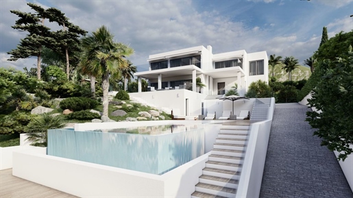 Project: Luxury newly built villa with sea views in Santa Ponsa