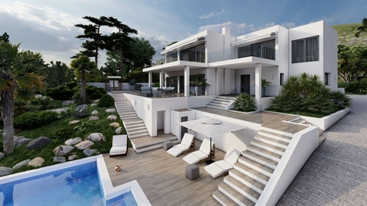 Project: Luxury newly built villa with sea views in Santa Ponsa