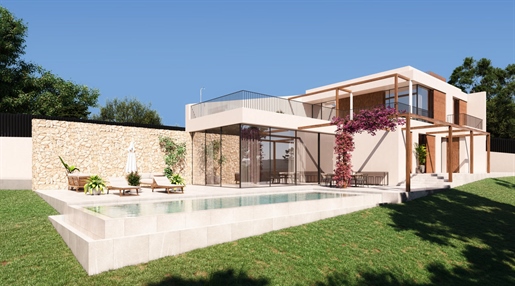 Exclusiva villa de nueva construcción con piscina en Génova, Palma