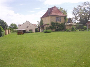 Stone built farmhouse with 2 rental gites and large pool wit...