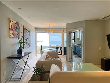 Luxury apartment with 2 suites and sea views for sale in Ipanema