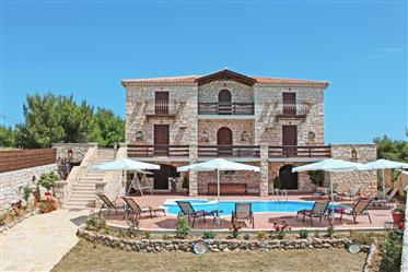 Luxury traditional village stone house for sale