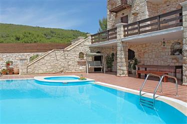 Luxury traditional village stone house for sale