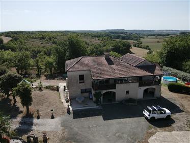 Traditional house with beautiful view 