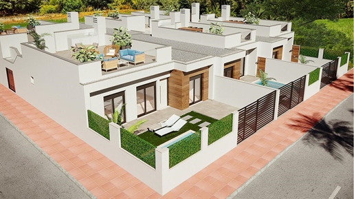 Terraced Villas With Private Pool And Close To Roda Golf Course Luxury complex of 28 one l