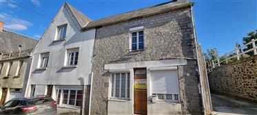 Two inconnected village houses for renovation comes with a detached outbuilding with a 1st floor and