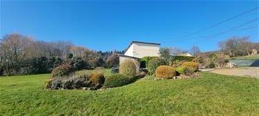 Detached south facing habitable house + garage, garden & 2 small outbuildings on rural plot of appro