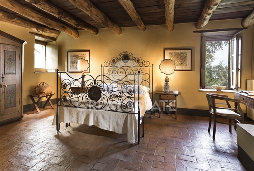 Beautiful property halfway between Orvieto and Lake Bolsena with a typical farmhouse in st