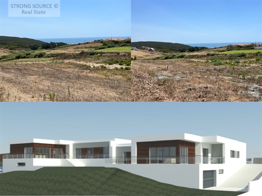 Zu verkaufen städtisches Grundstück mit Meerblick, mit 2390 m2, 3 Minuten vom Strand entfernt (10 M