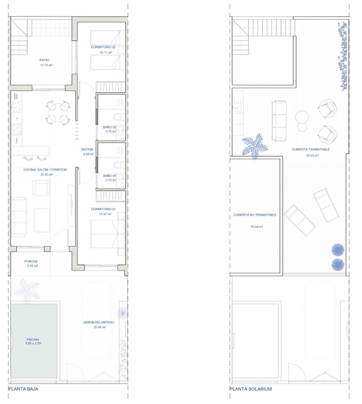 Casa: 80 m²