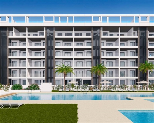 We present this new residential in La Mata, the ideal place to enjoy your new home, luxury