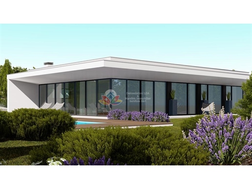 Beautiful Project for construction Detached villa on one level with swimming pool in a very quiet ar