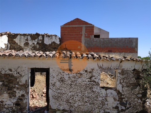 House Under Construction With 6 Hectares Land In São Martinho Village - Alcoutim - Algarve