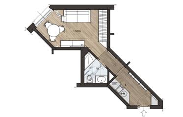 Apartamento: 30 m²