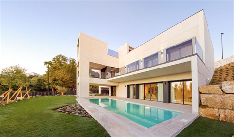 This villa is designed in a contemporary architectural style...