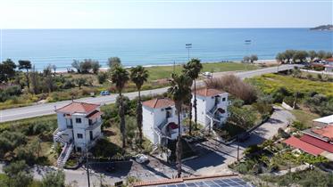 3 Maisonettes in Koroni Messinias - sea view, just 50m from the sea!