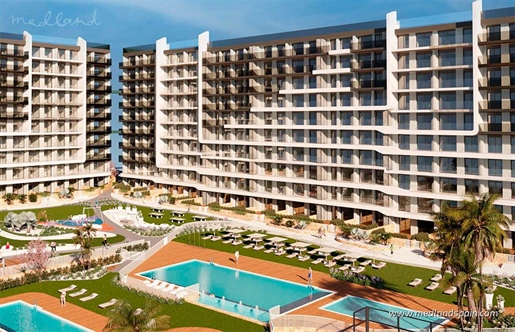 Nuevo complejo de apartamentos a solo 200 metros de la playa en Punta Prima. Una zona resi