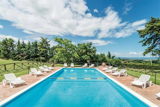 Unique country resorts with two pools, Castiglione del Lago,...