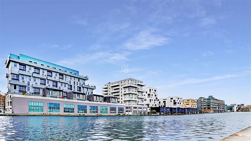 Appartement 3 pièces 72 m² - Newport Pantin - Vue canal