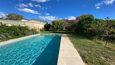 Charmante grange rénovée avec jardin et piscine près de Narbonne