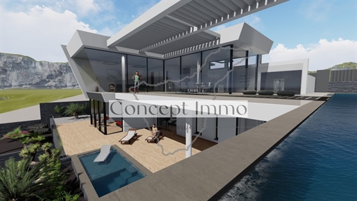 Villa de diseño en Abama con piscina infinita, vistas únicas y muchos extras!