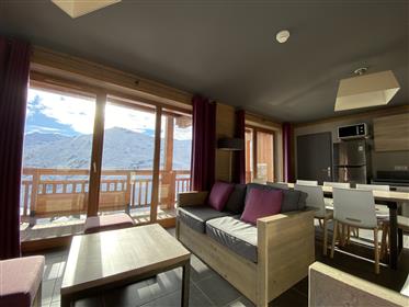 Zona de esquí de los 3 Valles, magnífico apartamento a pie de pistas, 4 Dormitorios, parking 