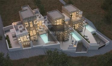The three villas are built in a tranquil, seaside area just ...