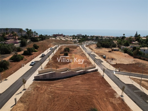 Terrain avec vue sur la mer à une villa à Praia da Luz