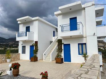 Lagada-Makrigialos: Three first floor apartments sold all together located just 2km from Makrigialos