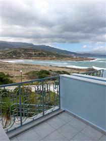 First floor apartment with sea views just 200 meters from the sea in Analoukas, Sitia, East Crete.