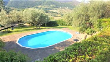 Stone cottage with pool